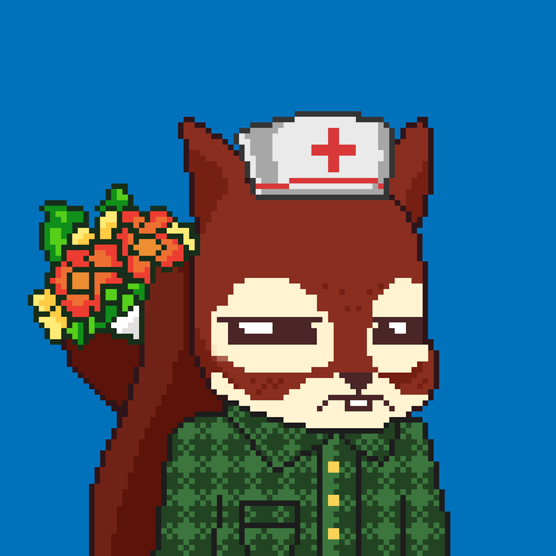 Pixel Squirrels #1487